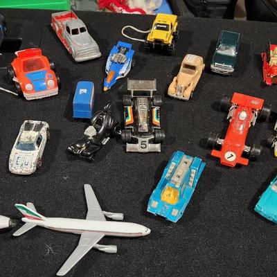 Sale Photo Thumbnail #344: Huge Vintage Hot Wheels & Tonka Truck Toy Car lot Shawdow Jet green Blank Panther Car plus many more