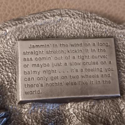 2 HARLEY-DAVIDSON BELT BUCKLES