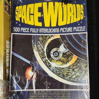 Sale Photo Thumbnail #352: Vintage Puzzles Doc Savage & Spaceworld plus NAPA Delivery truck model
