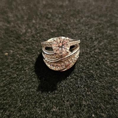 Diamond Ring Set | Each Ring Marked 925