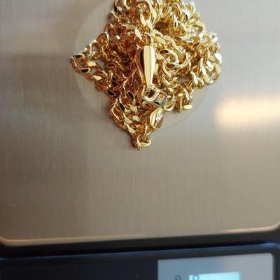 10kt gold necklace