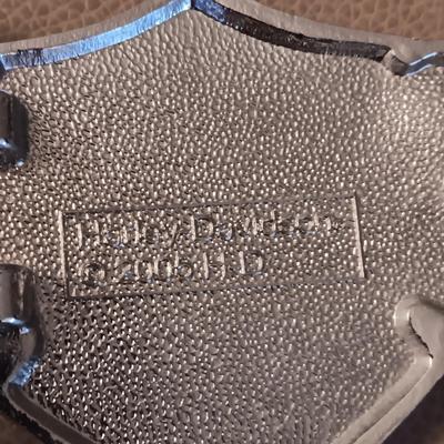 2 HARLEY-DAVIDSON BELT BUCKLES