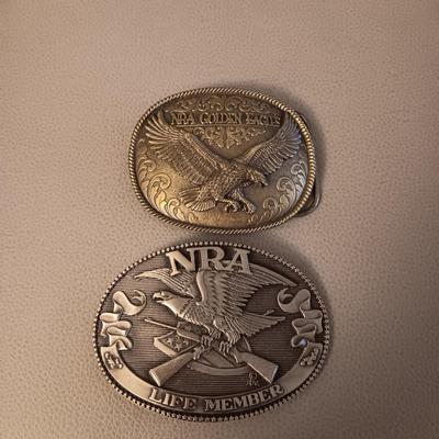 NRA BELT BUCKLES