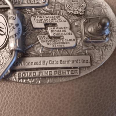 2 NASCAR BELT BUCKLES
