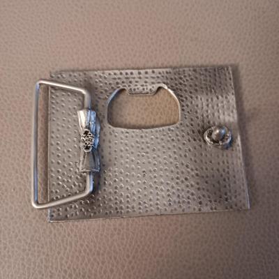 BUDWEISER AND GOT BEER? BELT BUCKLES