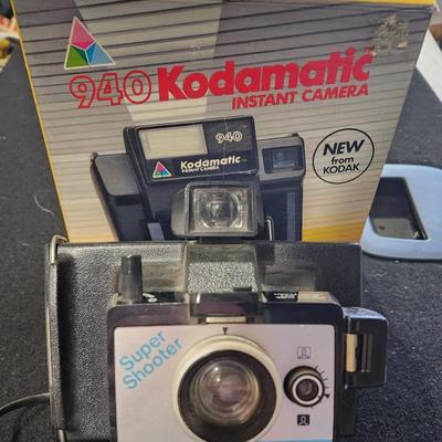 Sale Photo Thumbnail #393: Vintage Kodak Kodamatic 940 w/ Box Instant Camera Polaroid TG9 (untested)