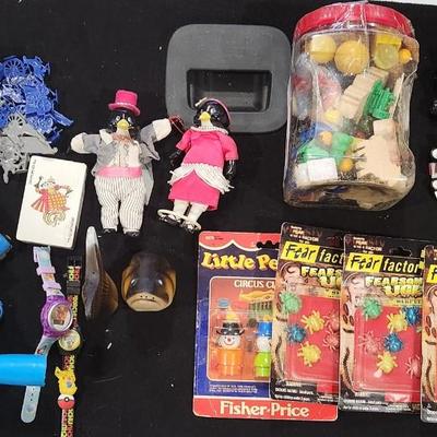 Sale Photo Thumbnail #417: Vintage Fisher-Price Little People & Fear Factor Fearsome Uglies plus McDonald's Happy Meal toys and much more