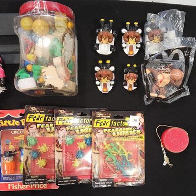Sale Photo Thumbnail #419: Vintage Fisher-Price Little People & Fear Factor Fearsome Uglies plus McDonald's Happy Meal toys and much more