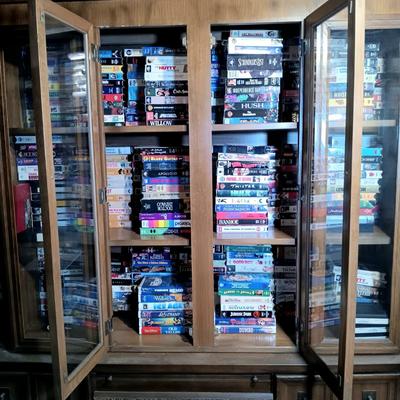 LOT 6: Large Collection of VHS Tapes