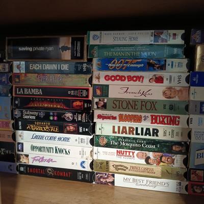 LOT 6: Large Collection of VHS Tapes