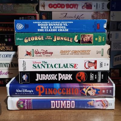 LOT 6: Large Collection of VHS Tapes