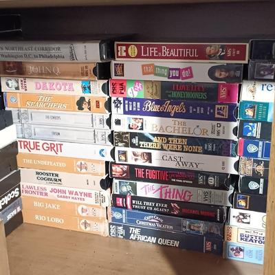 LOT 6: Large Collection of VHS Tapes