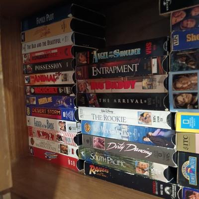 LOT 6: Large Collection of VHS Tapes