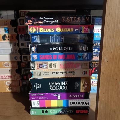 LOT 6: Large Collection of VHS Tapes