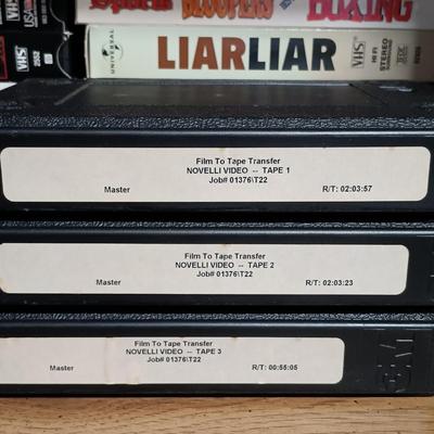 LOT 6: Large Collection of VHS Tapes