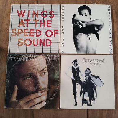 LOT 8: Vintage Records - Prince, Stevie Nicks, Michael Jackson & More