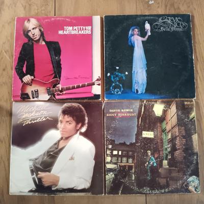 LOT 8: Vintage Records - Prince, Stevie Nicks, Michael Jackson & More