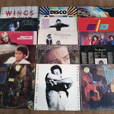 LOT 8: Vintage Records - Prince, Stevie Nicks, Michael Jackson & More