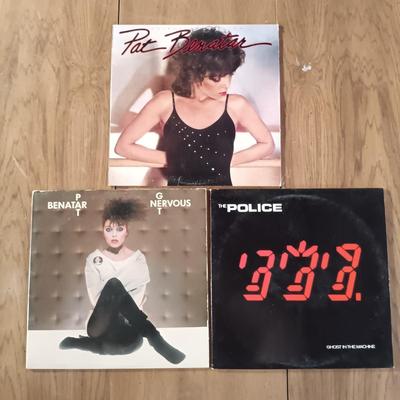 LOT 10: Vintage Records - Pretenders, The Waitress, The Tubes & More