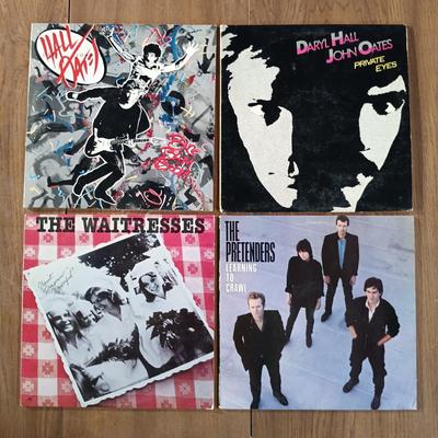 LOT 10: Vintage Records - Pretenders, The Waitress, The Tubes & More