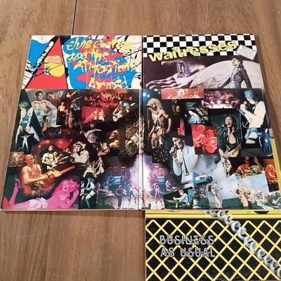 LOT 10: Vintage Records - Pretenders, The Waitress, The Tubes & More