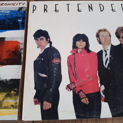 LOT 10: Vintage Records - Pretenders, The Waitress, The Tubes & More