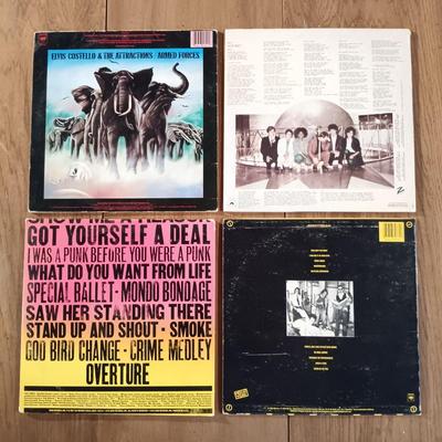 LOT 10: Vintage Records - Pretenders, The Waitress, The Tubes & More