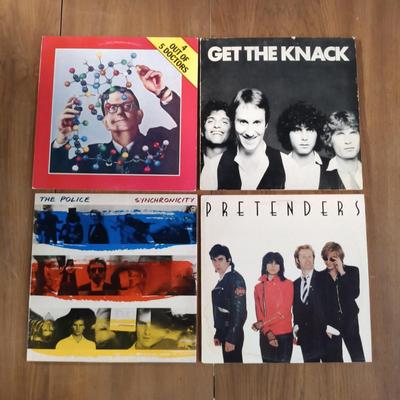 LOT 10: Vintage Records - Pretenders, The Waitress, The Tubes & More