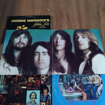LOT 15: Vintage Records - Dionne Warwick, Woodstock, Bad Company & More