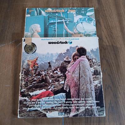 LOT 15: Vintage Records - Dionne Warwick, Woodstock, Bad Company & More