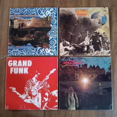 LOT 16: Vintage Records - Grand Funk Railroad, The Steve Miller Band, The Beach Boys & More