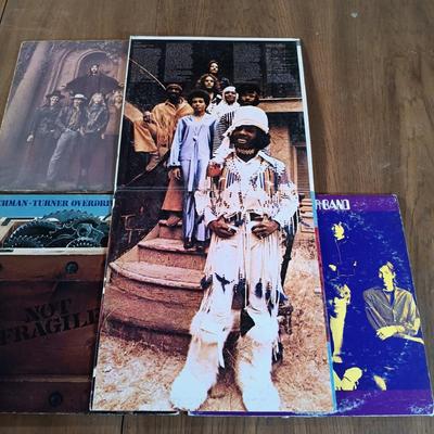 LOT 16: Vintage Records - Grand Funk Railroad, The Steve Miller Band, The Beach Boys & More