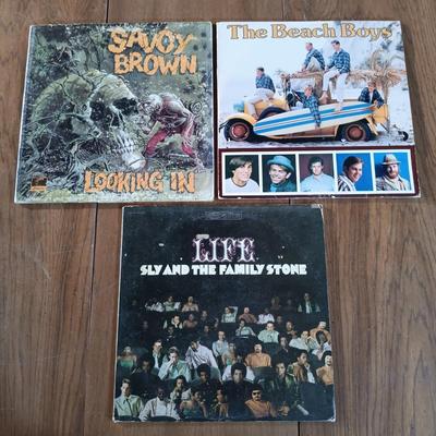 LOT 16: Vintage Records - Grand Funk Railroad, The Steve Miller Band, The Beach Boys & More