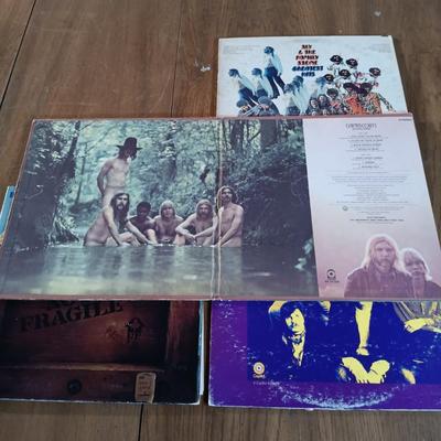 LOT 16: Vintage Records - Grand Funk Railroad, The Steve Miller Band, The Beach Boys & More