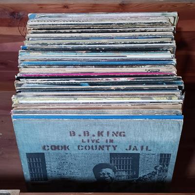 LOT 24: Collection of Unsorted Vintage Records