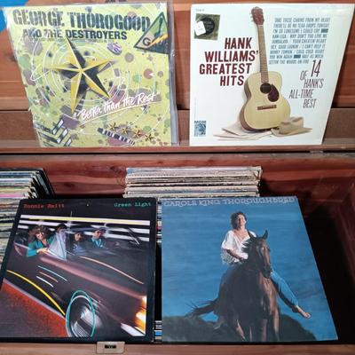 LOT 24: Collection of Unsorted Vintage Records
