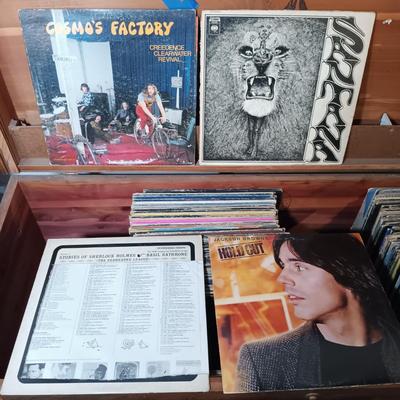 LOT 25: Large Lot of Unsorted Vintage Records