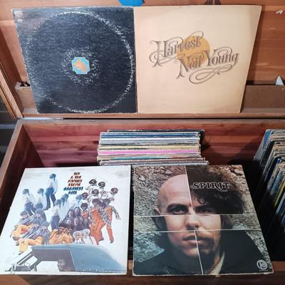 LOT 25: Large Lot of Unsorted Vintage Records