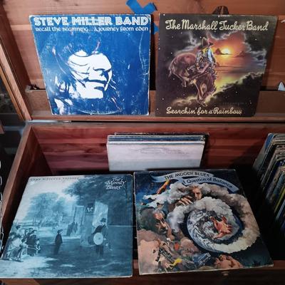 LOT 25: Large Lot of Unsorted Vintage Records