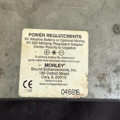 LOT 37: Morley Bad Horsie Guitar Guitar Pedal and Ibanez Metal Screamer Guitar Effect Pedal