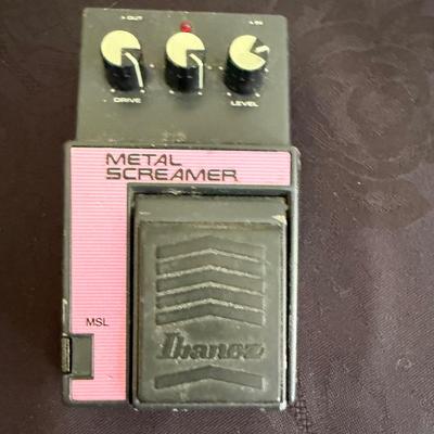 LOT 37: Morley Bad Horsie Guitar Guitar Pedal and Ibanez Metal Screamer Guitar Effect Pedal