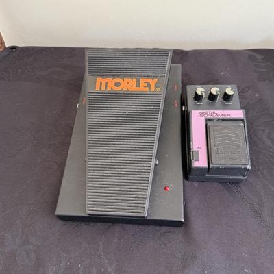 LOT 37: Morley Bad Horsie Guitar Guitar Pedal and Ibanez Metal Screamer Guitar Effect Pedal