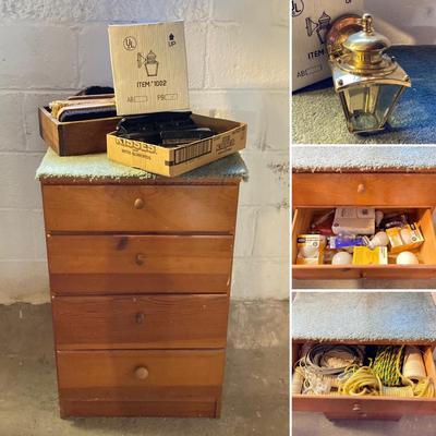 LOT 80: Basement Finds - Large Collection of Household Items, Light Bulbs, Office Supplies and Much More