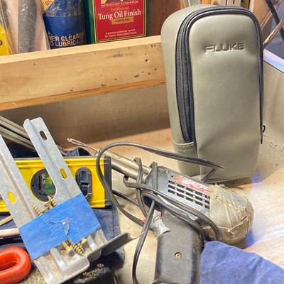 LOT 81: Contents of Items on Work Bench