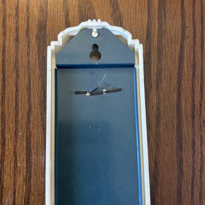 LOT 89: Cast Iron "Give Me a Penny" Bank, Vintage Hurricane/Oil Lamp, Indoor/Outdoor Thermometer & More