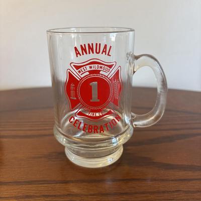 LOT 90: At the Beach Collection: a "Girly" Mug, Wildwood Glasses, Carved Wooden Sea Turtle & Framed Print of Nautilus Shell