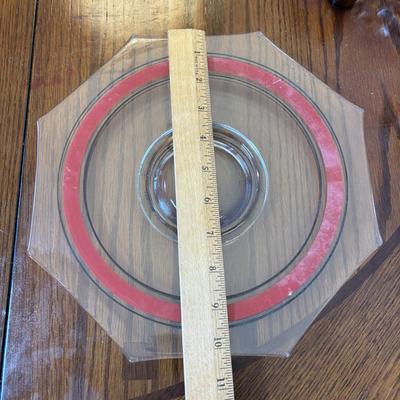 LOT 91: Vintage Hazel-Atlas Juicer, Spry Measuring Glass, Abbots Milk Bottle, Cobalt Blue Eye Cup, Carnival Glass Creamer, Hurricane Lamp...