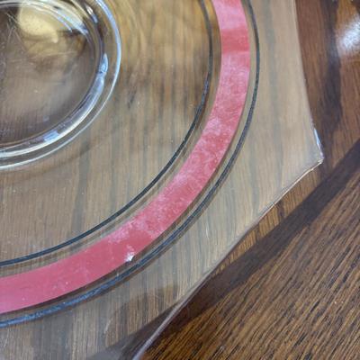 LOT 91: Vintage Hazel-Atlas Juicer, Spry Measuring Glass, Abbots Milk Bottle, Cobalt Blue Eye Cup, Carnival Glass Creamer, Hurricane Lamp...