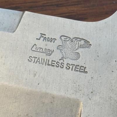 LOT 93: Frost Cutlery Pocket Knife & Franklin Mint Colt 1877 Double Action "Lightning"