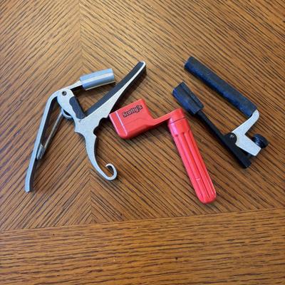 LOT 97: Blue Harp Harmonica, Mintek Mic, Qwik Tune, Guitar/Bass Tuner & More